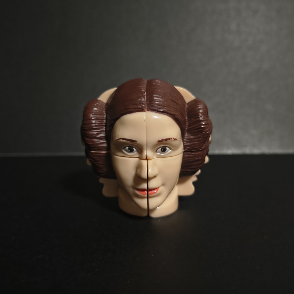 Star Wars Kellogg's Rubiks Cube Head Puzzle 2 Faced Canada
